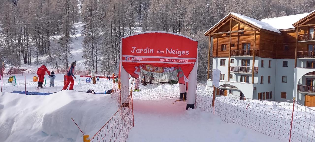 Skis Aux Pieds Dans Un Appartement Cosy Au Coeur Du Queyras Молин-ан-Кейра Экстерьер фото